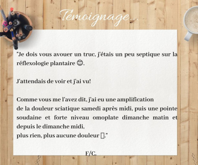 Quand la réflexologie fait ses preuves