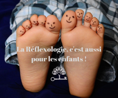 La réflexologie, c'est aussi pour les enfants !