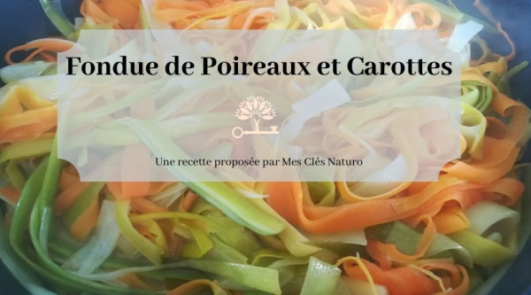 Fondue de Poireaux et Carottes