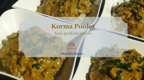 Korma Poulet