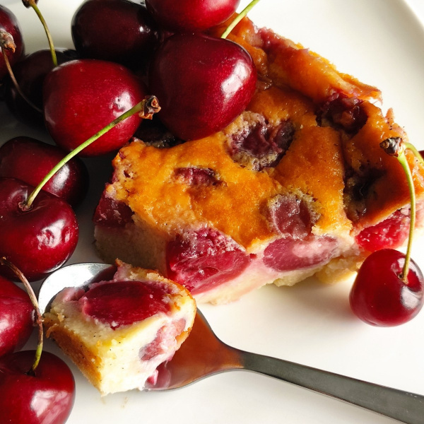 Clafoutis sans gluten ni produits laitiers