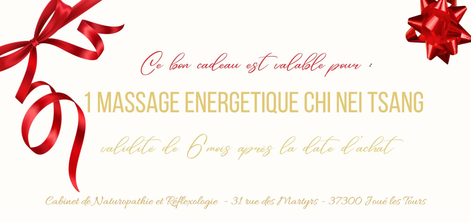 Bon cadeau pour Un Massage Energétique Chi Nei Tsang Bon cadeau pour Un Massage Energétique Chi Nei Tsang